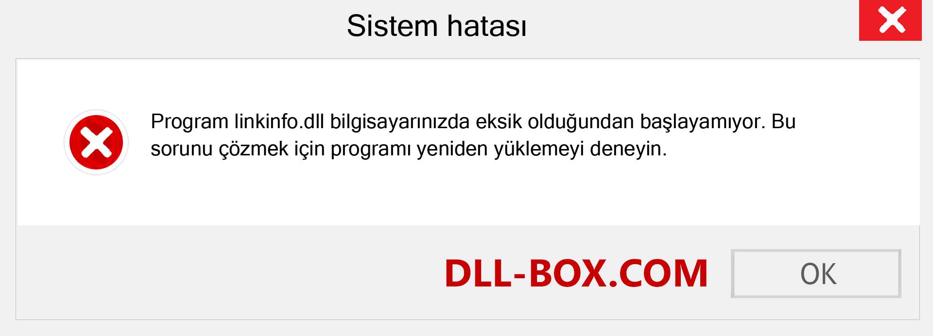 linkinfo.dll dosyası eksik mi? Windows 7, 8, 10 için İndirin - Windows'ta linkinfo dll Eksik Hatasını Düzeltin, fotoğraflar, resimler